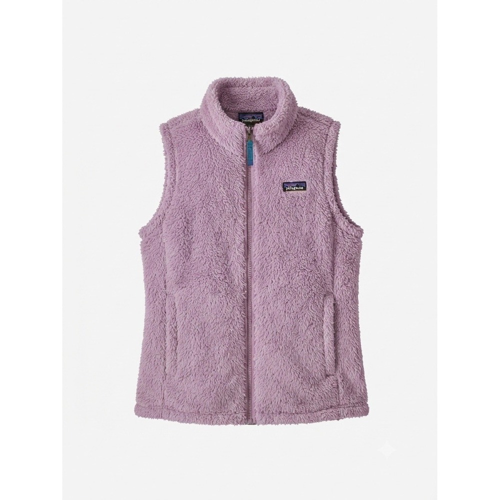 Patagonia Girls Xxl 16 18 Vest Logo Preppy Outdoor Hiking Winter Warm